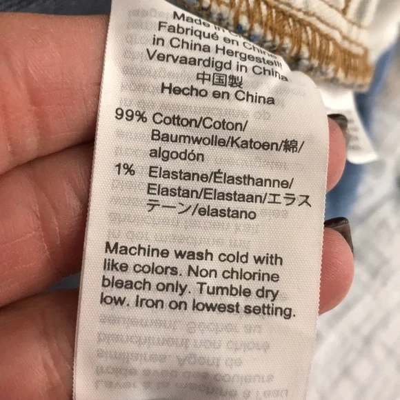 Madewell denim long sleeve shorts romper size XXS - Picture 6 of 6